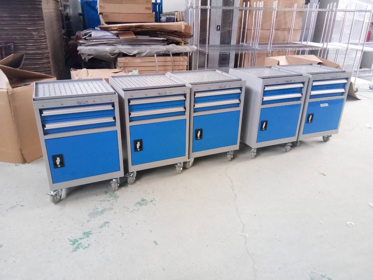 移動工具柜，助力車間提高整體形象【天金岡】